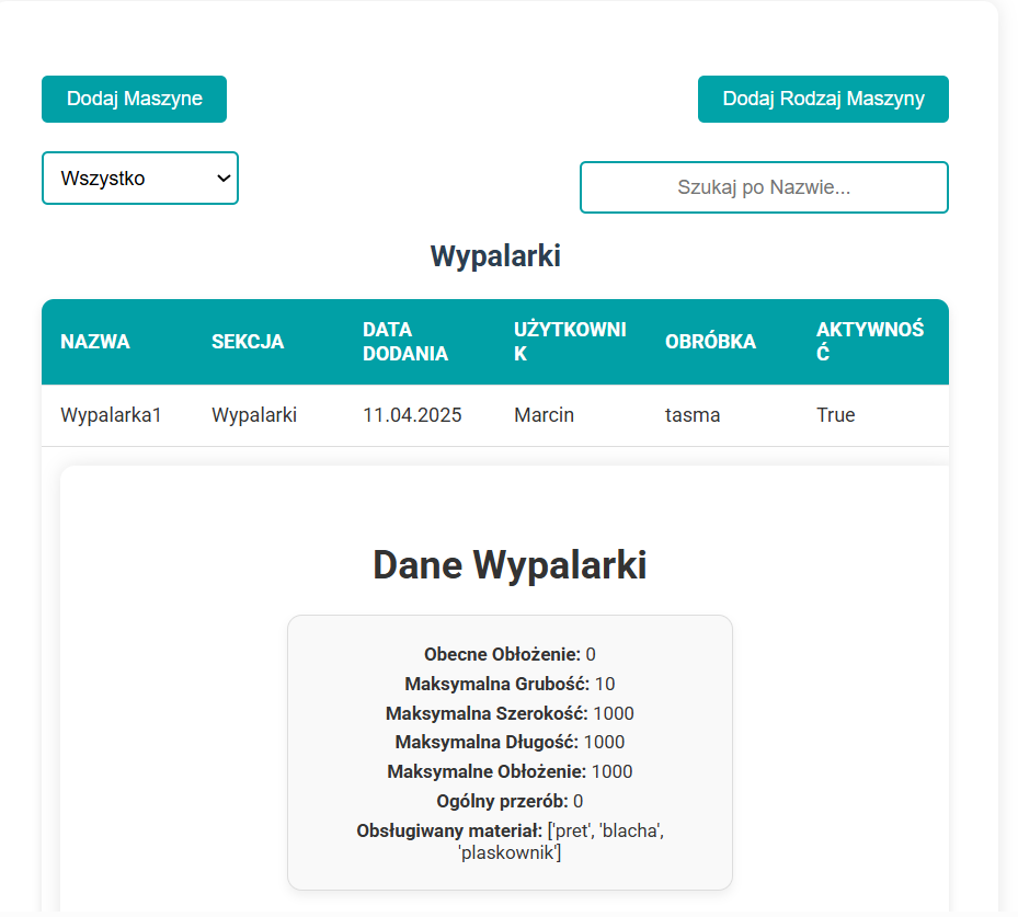 Połączenie między magazynem a fakturą