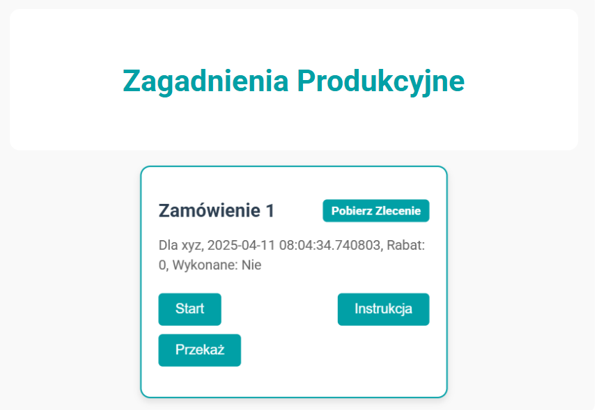 Połączenie między magazynem a fakturą